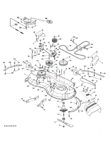 Mower Deck parts for Husqvarna Front-Engine Lawn Tractor 96043027700 from AppliancePartsPros.com
