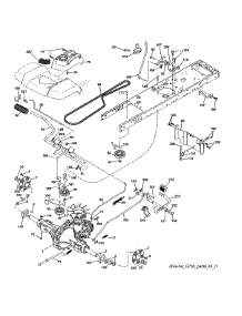 Drive parts for Husqvarna Front-Engine Lawn Tractor 96043029500 from AppliancePartsPros.com