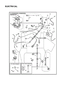 Electrical parts for Husqvarna Front-Engine Lawn Tractor 96043032100 from AppliancePartsPros.com