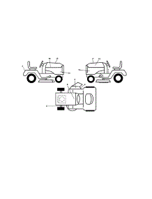 Decals parts for Husqvarna Front-Engine Lawn Tractor 96045004700 from AppliancePartsPros.com