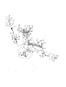 Steering parts for Husqvarna Front-Engine Lawn Tractor 96045005100 from AppliancePartsPros.com