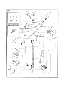 Electrical parts for Ariens Front-Engine Lawn Tractor 96046000200 from AppliancePartsPros.com