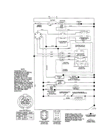Schematic Diagram parts for Poulan Front-Engine Lawn Tractor 96046000800-2007 from AppliancePartsPros.com