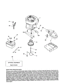 Engine parts for Ariens Front-Engine Lawn Tractor 96046001001 from AppliancePartsPros.com