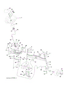 Steering Assembly parts for Ariens Front-Engine Lawn Tractor 96046005400 from AppliancePartsPros.com