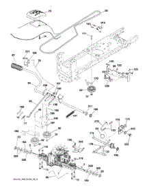 Drive parts for Ariens Front-Engine Lawn Tractor 96046005401 from AppliancePartsPros.com