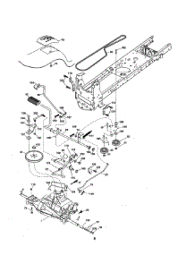 Drive parts for Poulan Front-Engine Lawn Tractor 96046007500 from AppliancePartsPros.com