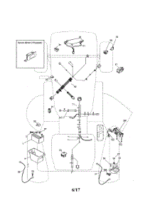 Electrical parts for Poulan Front-Engine Lawn Tractor 96046007600 from AppliancePartsPros.com