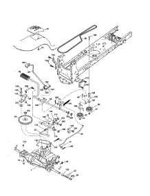 Drive parts for Poulan Front-Engine Lawn Tractor 96046007600 from AppliancePartsPros.com