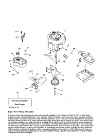 Engine parts for Poulan Front-Engine Lawn Tractor 96046007600 from AppliancePartsPros.com