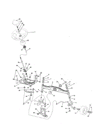 Steering parts for Poulan Front-Engine Lawn Tractor 96046007600 from AppliancePartsPros.com