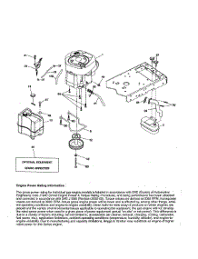 Engine parts for Poulan Front-Engine Lawn Tractor 96046007700 from AppliancePartsPros.com