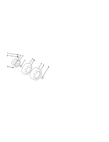 Wheels & Tires parts for Poulan Front-Engine Lawn Tractor 96046008000 from AppliancePartsPros.com