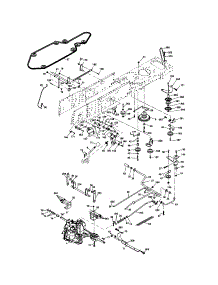 Drive parts for Yard Pro Front-Engine Lawn Tractor 96061025600 from AppliancePartsPros.com