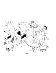 Engine / Housing / Handle parts for Ariens Gas Walk-Behind Mower 96146000300 from AppliancePartsPros.com