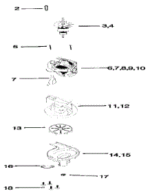 Motor Assembly parts for Eureka Upright Vacuum 9615A/AT from AppliancePartsPros.com