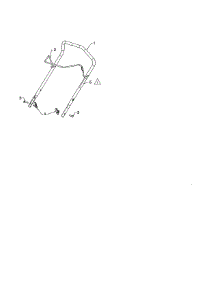 Handle Assembly parts for Poulan Gas Snowblower 96182001701 from AppliancePartsPros.com