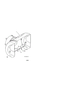 Auger Housing parts for Poulan Gas Snowblower 96192002900 from AppliancePartsPros.com