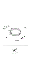 Bag Of Parts parts for Poulan Gas Snowblower 96192002900 from AppliancePartsPros.com