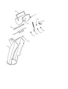 Chute & Deflector Weldments parts for Poulan Gas Snowblower 96192002901 from AppliancePartsPros.com