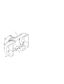 Auger Housing parts for Poulan Gas Snowblower 96192003702 from AppliancePartsPros.com