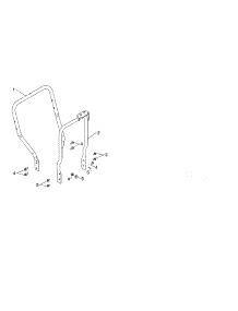 Lower Handle parts for Poulan Gas Snowblower 96192003702 from AppliancePartsPros.com