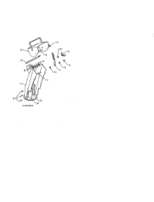 Chute & Deflector Weldments parts for Poulan Gas Snowblower 96192003703 from AppliancePartsPros.com