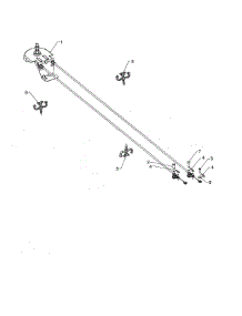 Cable Chute parts for Poulan Gas Snowblower 96192007104 from AppliancePartsPros.com