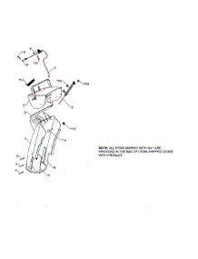 Chute Weldment parts for Poulan Gas Snowblower 96192007104 from AppliancePartsPros.com