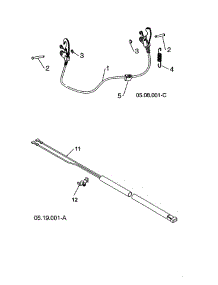 Cable Interlock / Wire Lights Harness parts for Poulan Gas Snowblower 96192009003 from AppliancePartsPros.com