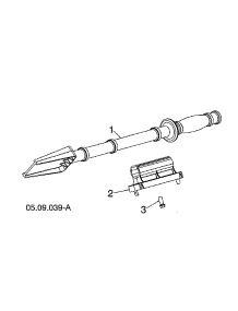Cleanout Tool parts for Husqvarna Gas Snowblower 96193009603 from AppliancePartsPros.com