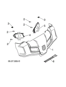 Console parts for Husqvarna Gas Snowblower 96193009603 from AppliancePartsPros.com