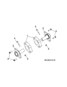 Ball Bearing parts for Husqvarna Gas Snowblower 96193009604 from AppliancePartsPros.com