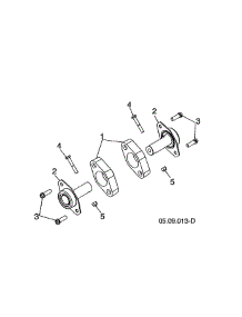 Auger Ball parts for Husqvarna Gas Snowblower 96193009605 from AppliancePartsPros.com