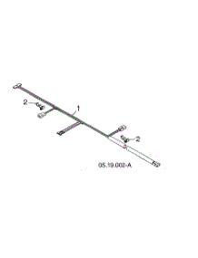 Lights Wire Harness parts for Husqvarna Gas Snowblower 96193009605 from AppliancePartsPros.com