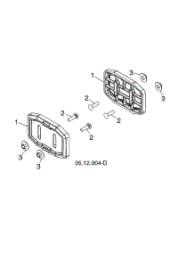 Skid Show parts for Husqvarna Gas Snowblower 96193009703 from AppliancePartsPros.com