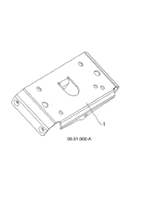 Small Mounting Plate parts for Husqvarna Gas Snowblower 96193009703 from AppliancePartsPros.com
