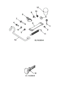 Bag Of Parts parts for Husqvarna Gas Snowblower 96193009703 from AppliancePartsPros.com