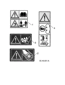 Decals parts for Husqvarna Gas Snowblower 96193009703 from AppliancePartsPros.com