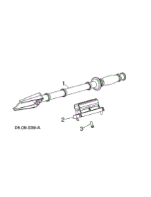 Cleanout Tool parts for Husqvarna Gas Snowblower 96193009705 from AppliancePartsPros.com