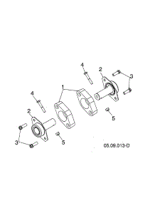 Auger Ball Bearing parts for Husqvarna Gas Snowblower 96193009705 from AppliancePartsPros.com