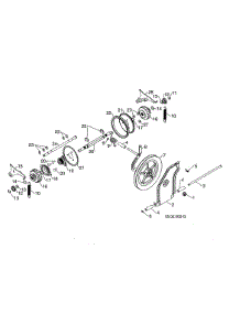 Friction Disc Combo Pulley parts for Husqvarna Gas Snowblower 96193009705 from AppliancePartsPros.com
