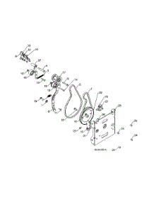 Pulleys / Belts / Arm Idler parts for Husqvarna Gas Snowblower 96193009705 from AppliancePartsPros.com