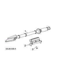 Cleanout Tool parts for Husqvarna Gas Snowblower 96193010106 from AppliancePartsPros.com