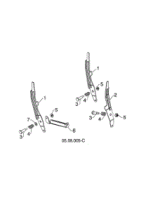Lever Control Speed / Deflector parts for Husqvarna Gas Snowblower 96193010106 from AppliancePartsPros.com