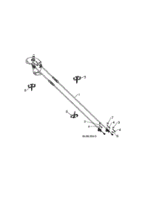Cable Rotator parts for Husqvarna Gas Snowblower 96193010106 from AppliancePartsPros.com