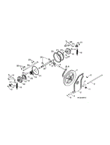 Drive parts for Husqvarna Gas Snowblower 96193010106 from AppliancePartsPros.com