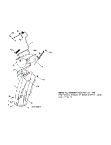Chute Weldment parts for Husqvarna Gas Snowblower 96193012204 from AppliancePartsPros.com