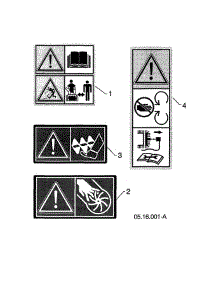 Decals parts for Husqvarna Gas Snowblower 96193012204 from AppliancePartsPros.com