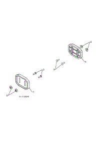 Skid Plate parts for Poulan Gas Snowblower 96195001800 from AppliancePartsPros.com
